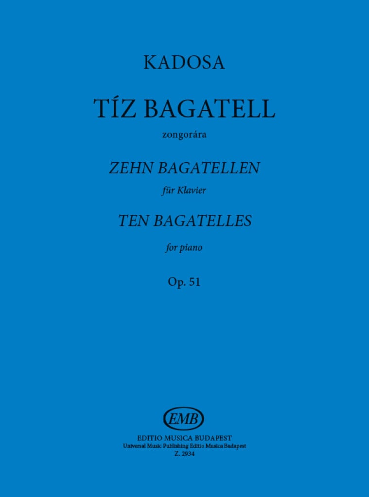 10 Bagatellen Op 51